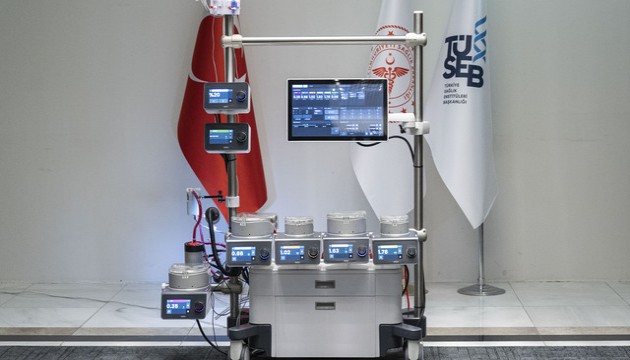 Yerli kalp akciğer makinesinin ilk kan testleri başarıyla sonuçlandı